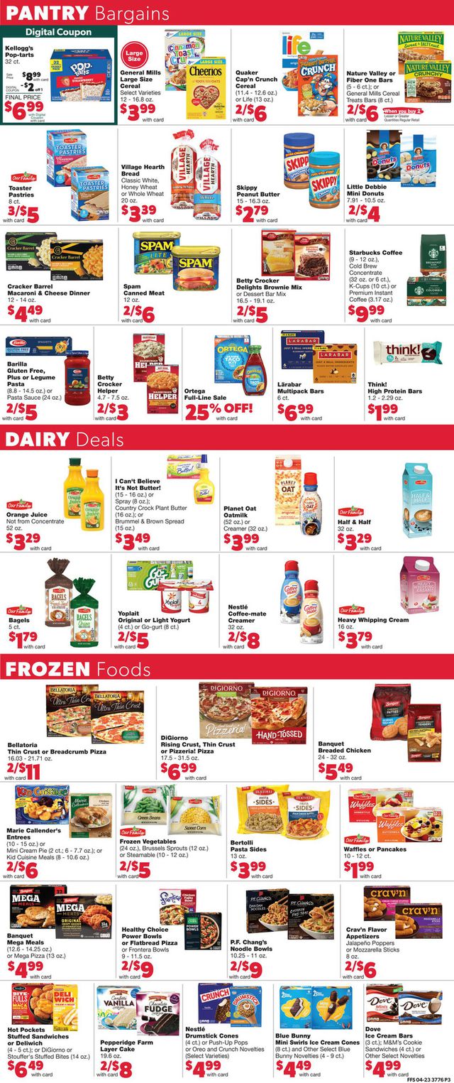 Family Fare Ad from 04/26/2023