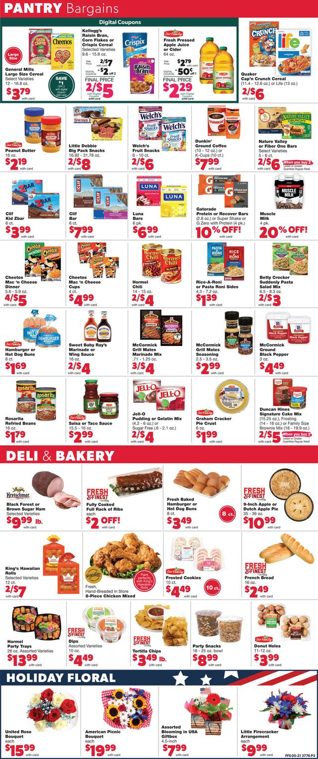 Family Fare Ad from 05/24/2023