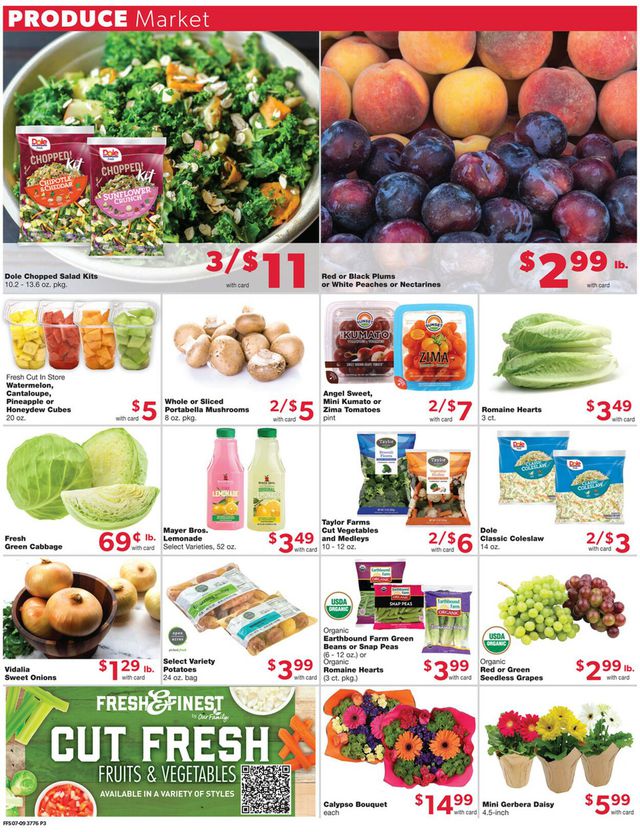 Family Fare Ad from 07/09/2023
