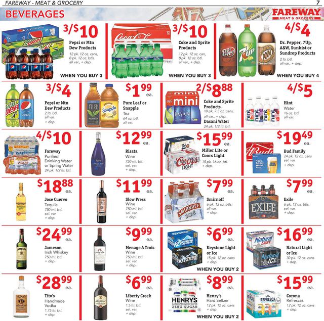 Fareway Ad from 08/13/2019