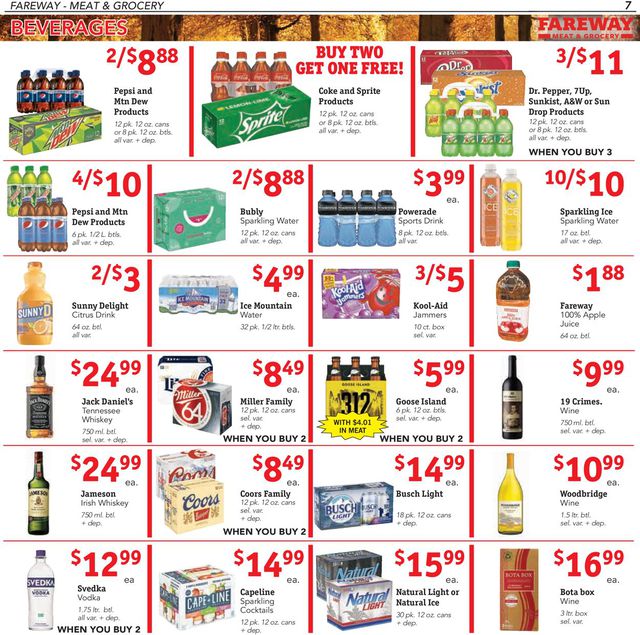 Fareway Ad from 09/24/2019