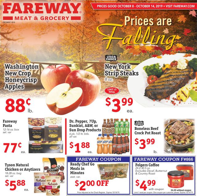 Fareway Ad from 10/08/2019