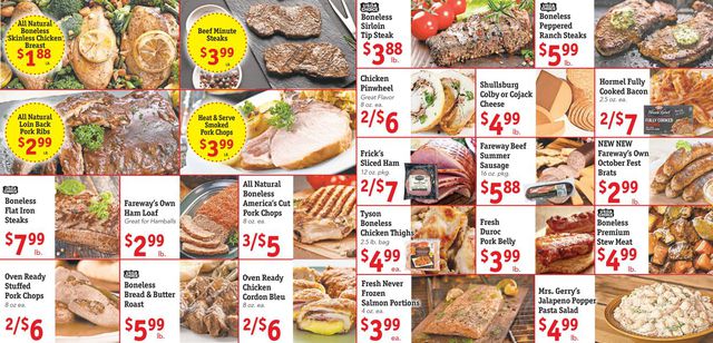Fareway Ad from 10/08/2019