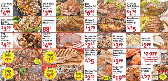 Fareway Ad from 10/22/2019