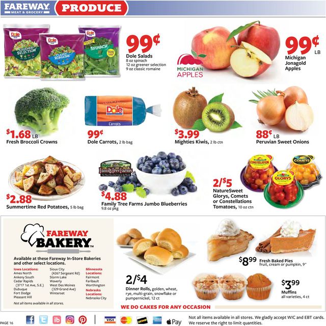 Fareway Ad from 12/03/2019