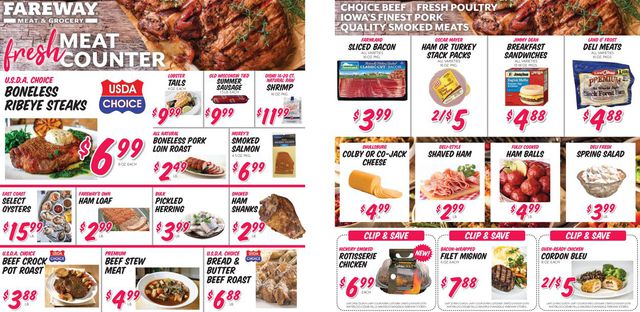 Fareway Ad from 12/11/2019