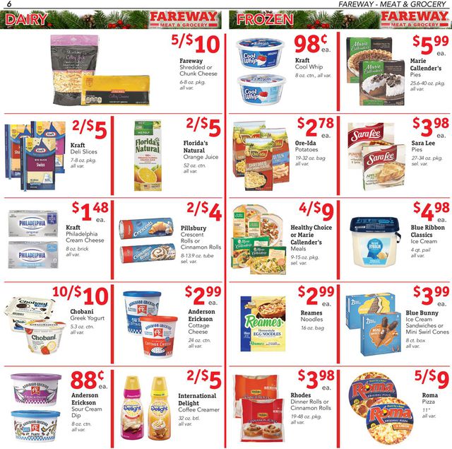 Fareway Ad from 12/17/2019
