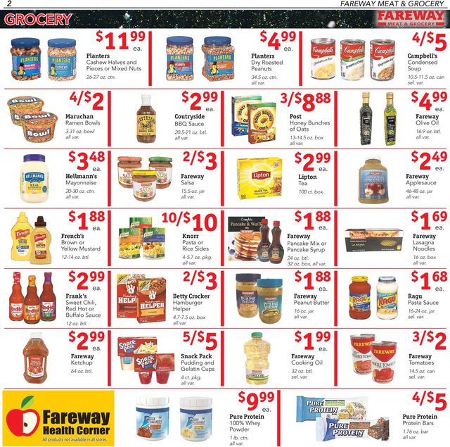Fareway Ad from 12/25/2019