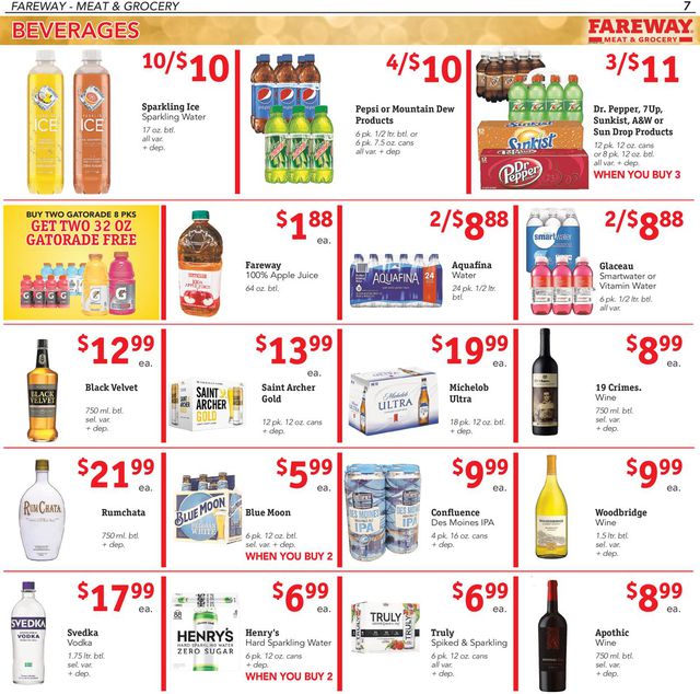 Fareway Ad from 01/01/2020