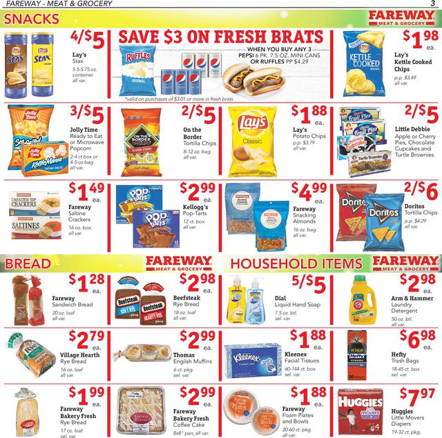 Fareway Ad from 03/10/2020
