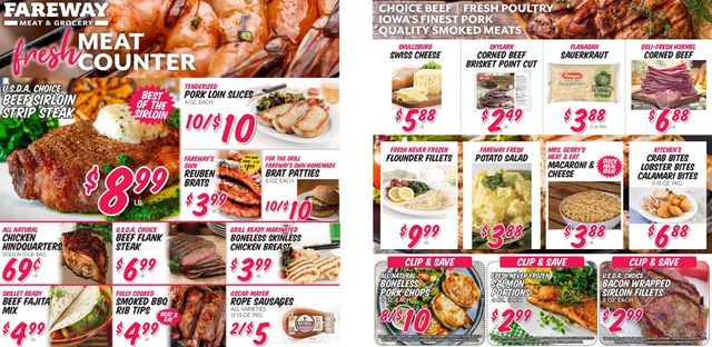 Fareway Ad from 03/11/2020