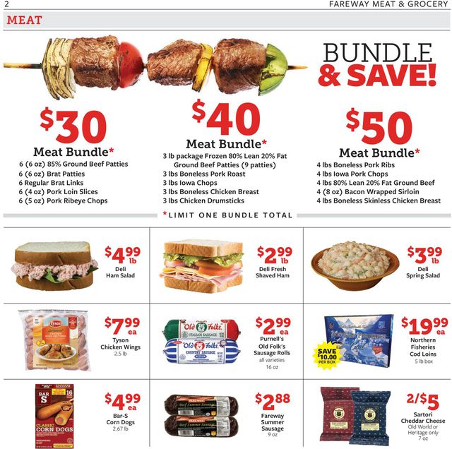 Fareway Ad from 05/12/2020