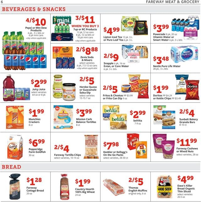 Fareway Ad from 10/06/2020