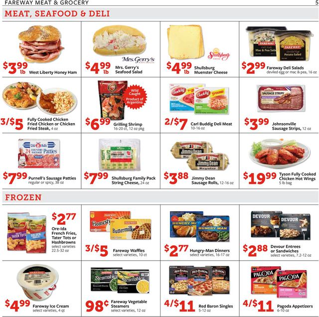 Fareway Ad from 10/13/2020