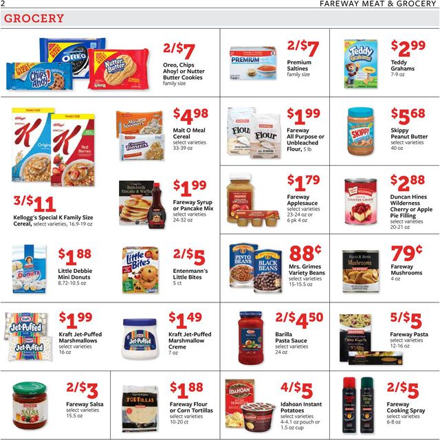 Fareway Ad from 10/27/2020