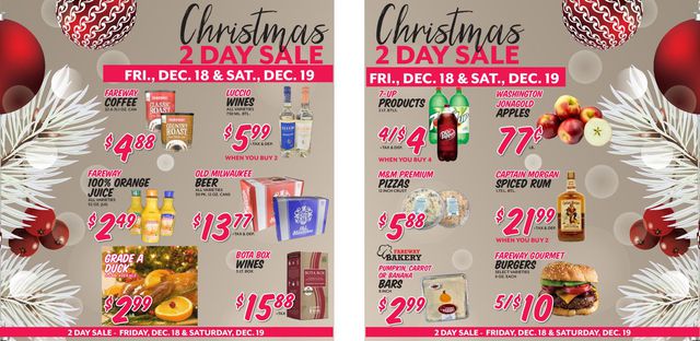 Fareway Ad from 12/16/2020