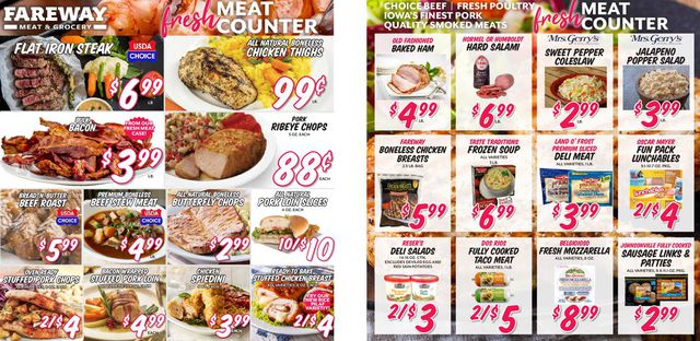 Fareway Ad from 01/27/2021