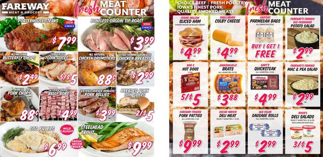 Fareway Ad from 03/17/2021