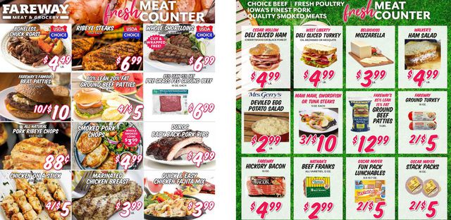 Fareway Ad from 04/07/2021