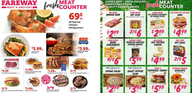Fareway Ad from 04/21/2021