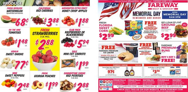 Fareway Ad from 05/26/2021