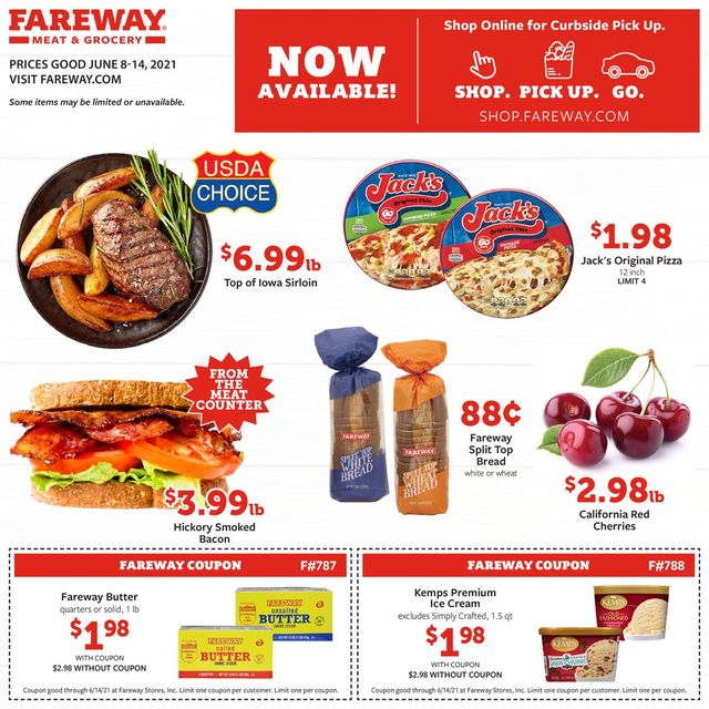 Fareway Ad from 06/08/2021