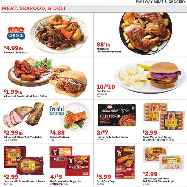 Fareway Ad from 08/18/2021