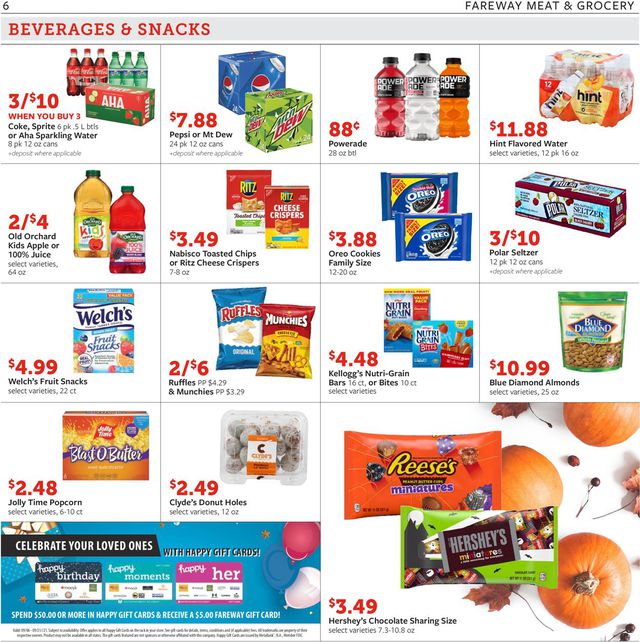 Fareway Ad from 09/07/2021