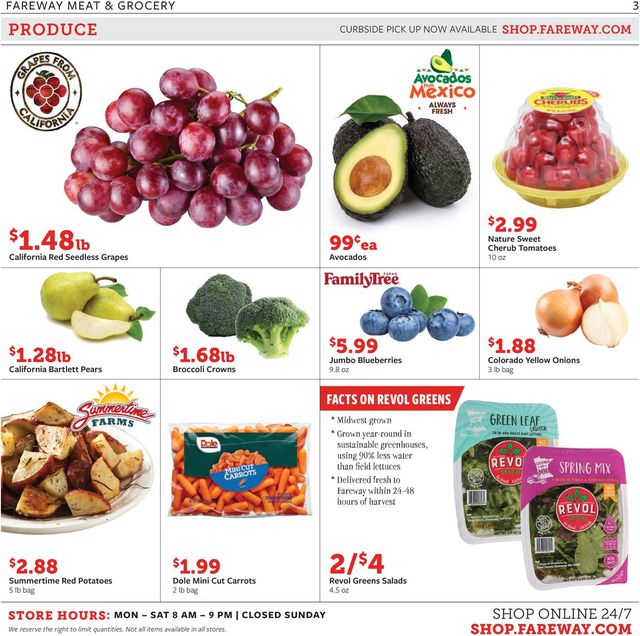 Fareway Ad from 09/28/2021