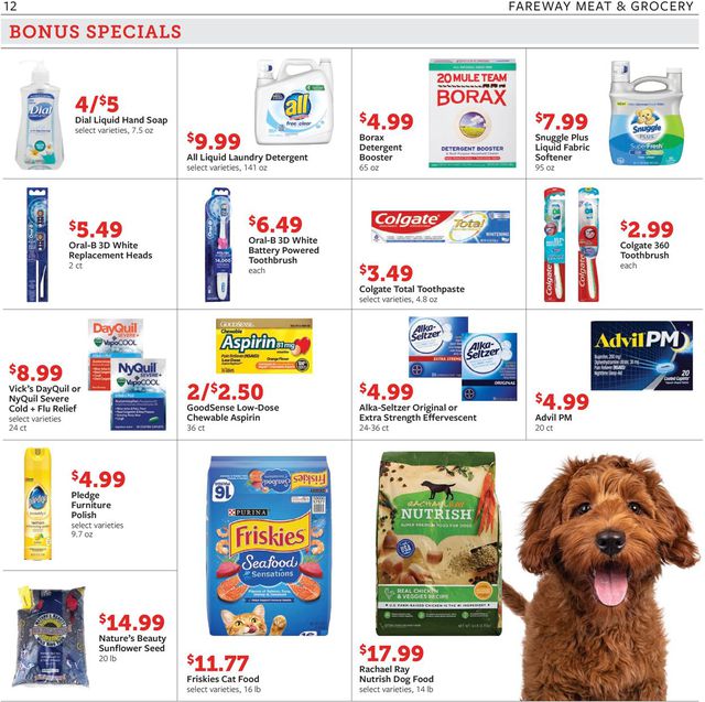 Fareway Ad from 10/19/2021
