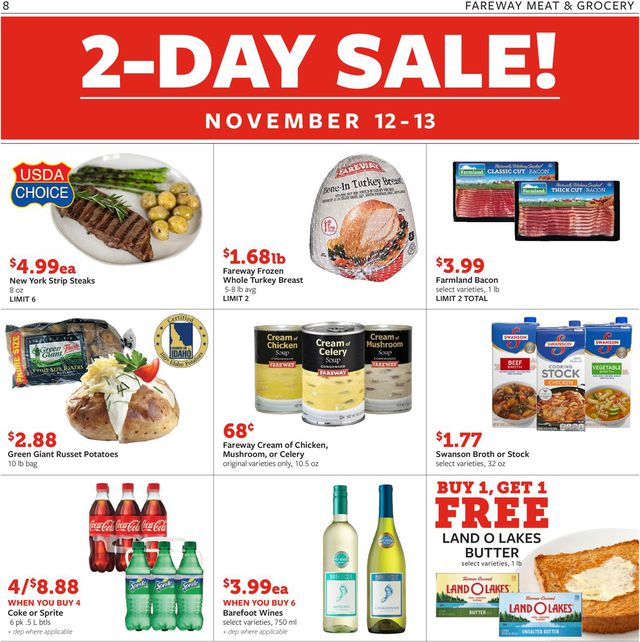 Fareway Ad from 11/09/2021