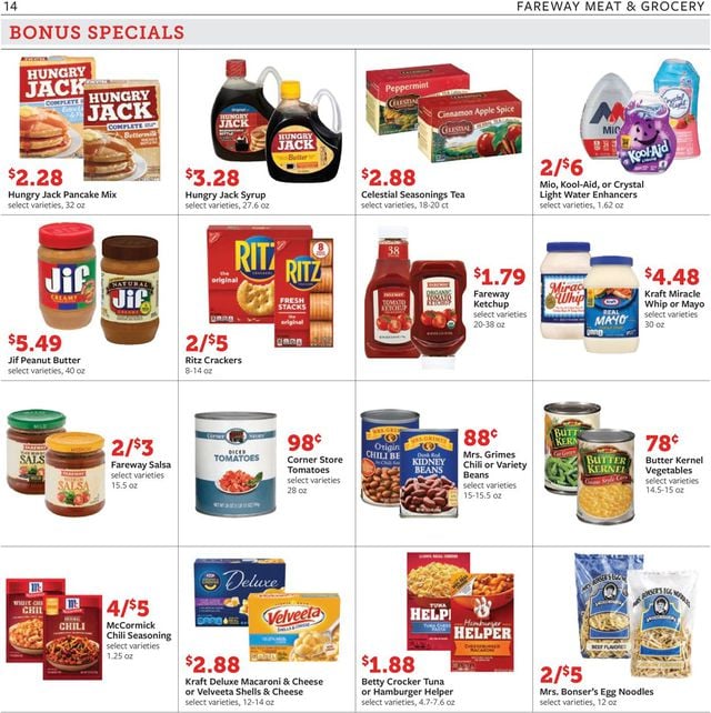 Fareway Ad from 12/21/2021