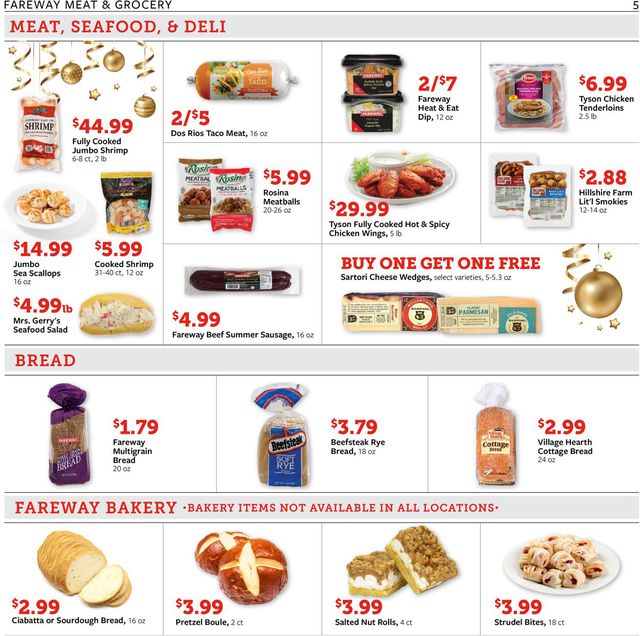 Fareway Ad from 12/29/2021