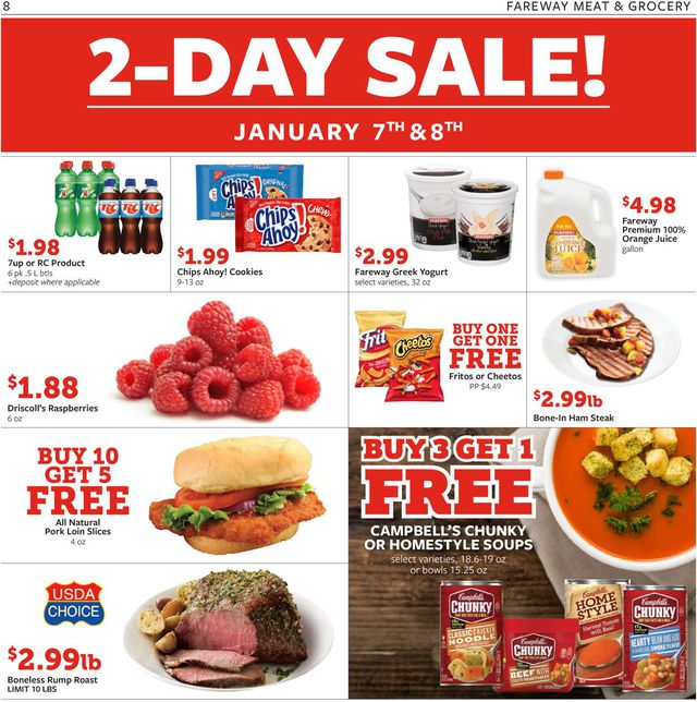 Fareway Ad from 01/04/2022