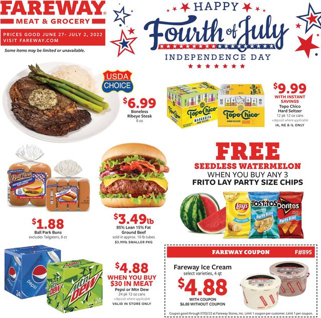 Fareway Ad from 06/26/2022