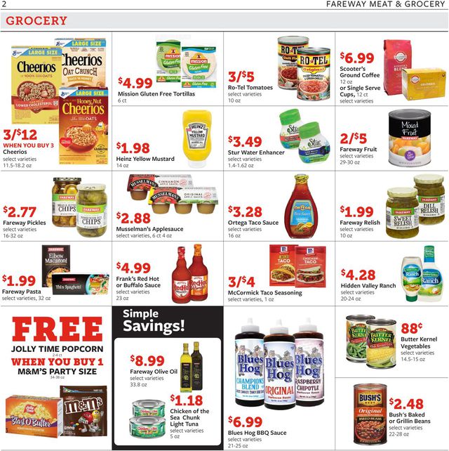 Fareway Ad from 08/01/2022