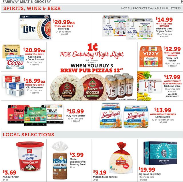 Fareway Ad from 10/24/2022