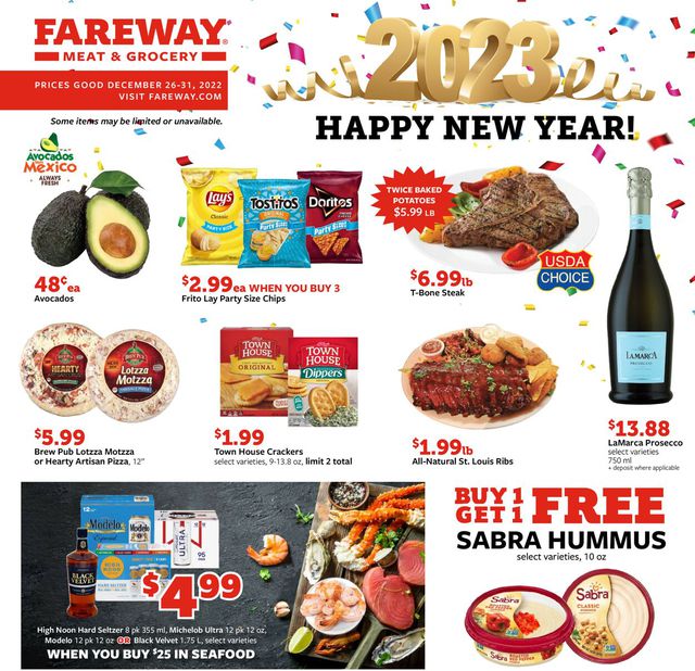 Fareway Ad from 12/25/2022