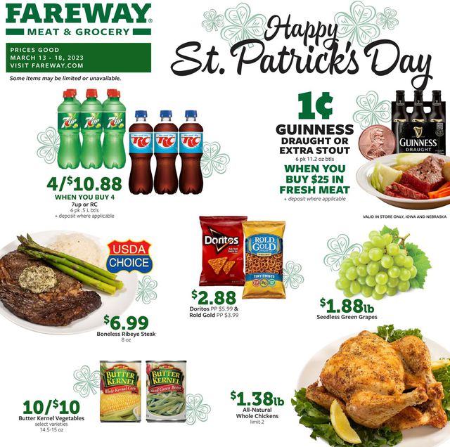 Fareway Ad from 03/12/2023