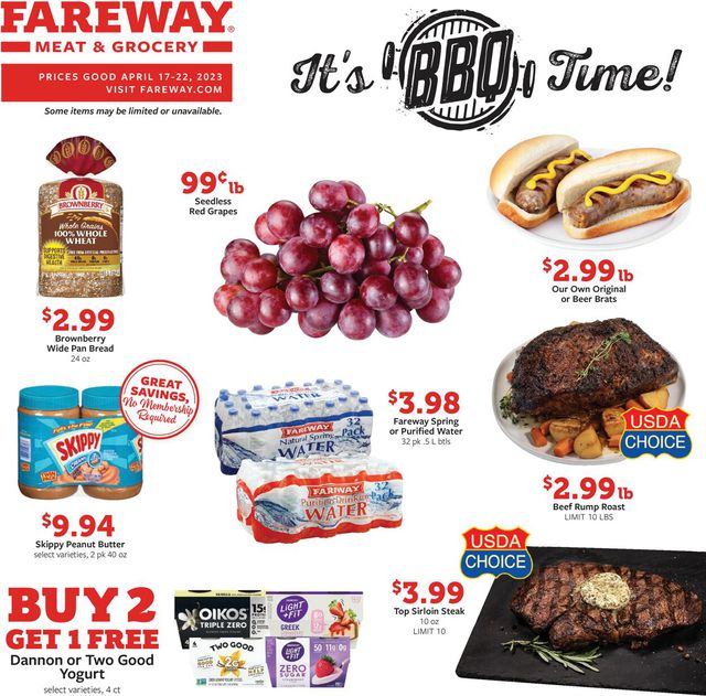 Fareway Ad from 04/16/2023