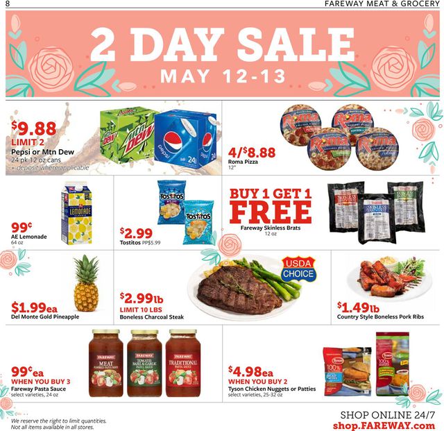 Fareway Ad from 05/07/2023
