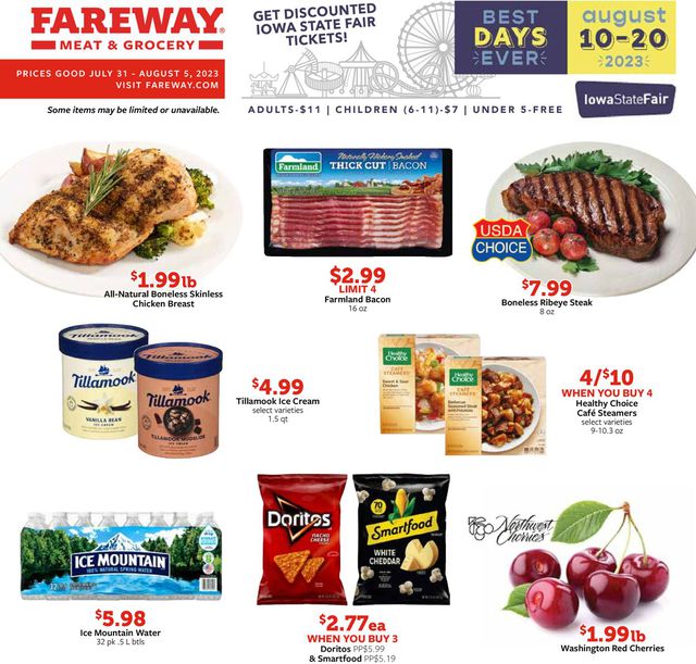 Fareway Ad from 07/30/2023