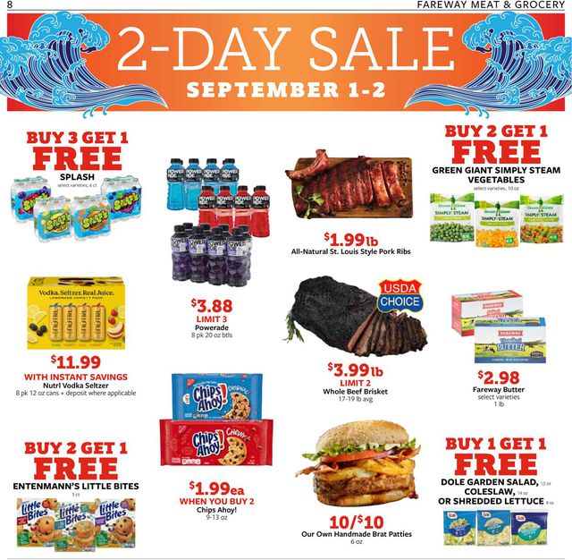 Fareway Ad from 08/27/2023
