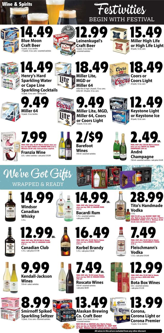 Festival Foods Ad from 12/04/2019
