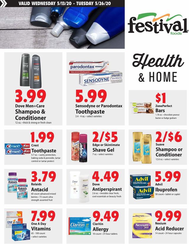 Festival Foods Ad from 05/13/2020