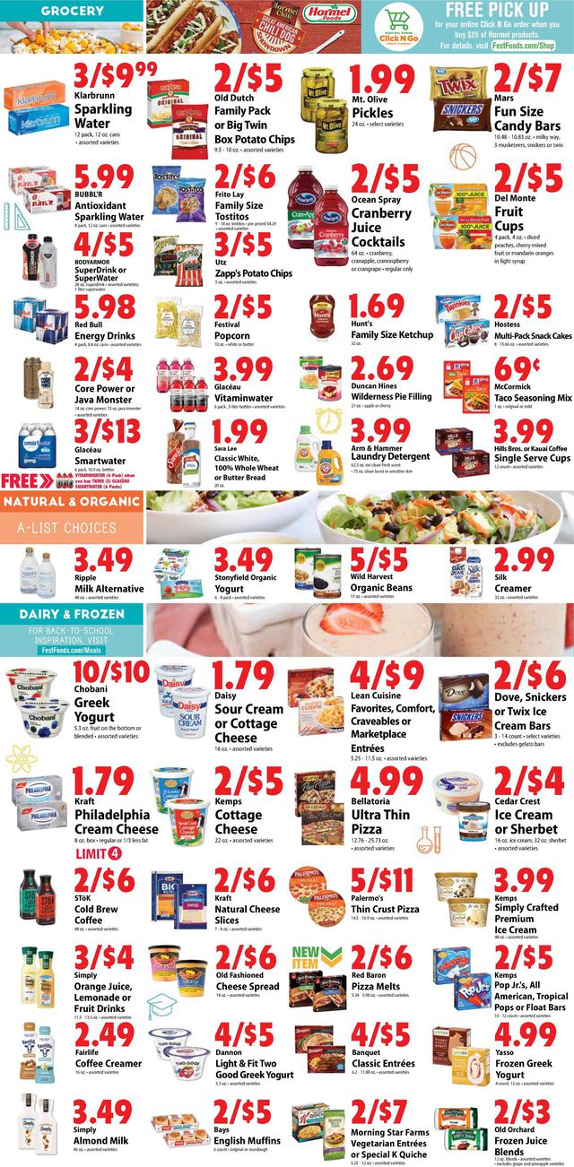 Festival Foods Ad from 08/26/2020