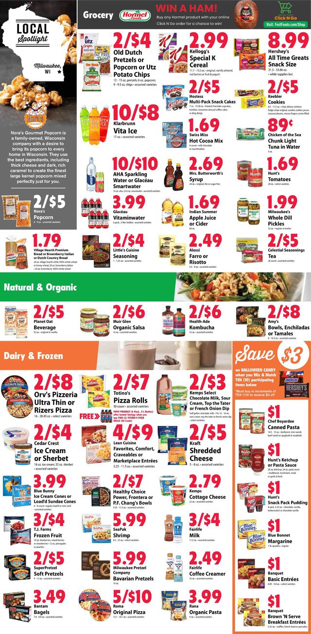 Festival Foods Ad from 10/21/2020
