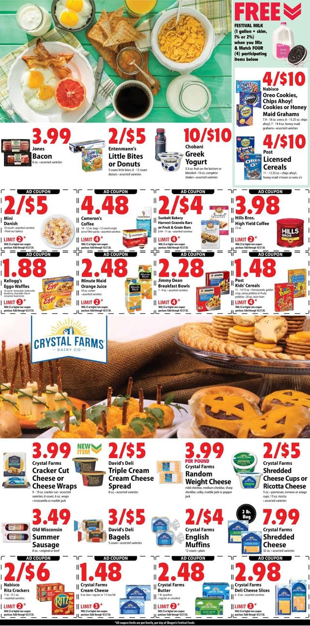 Festival Foods Ad from 10/21/2020