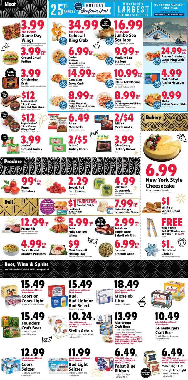 Festival Foods Ad from 12/30/2020
