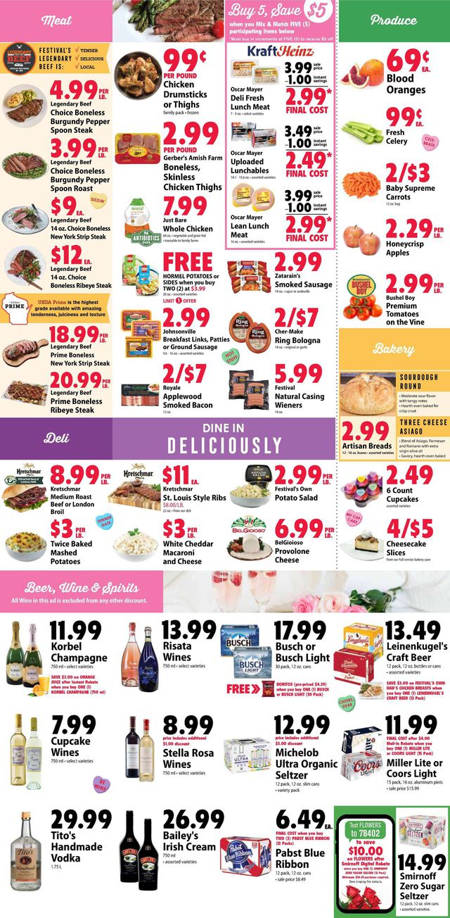 Festival Foods Ad from 02/10/2021